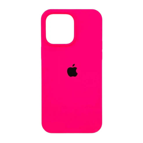 Apple Neon Pink Silicone Case