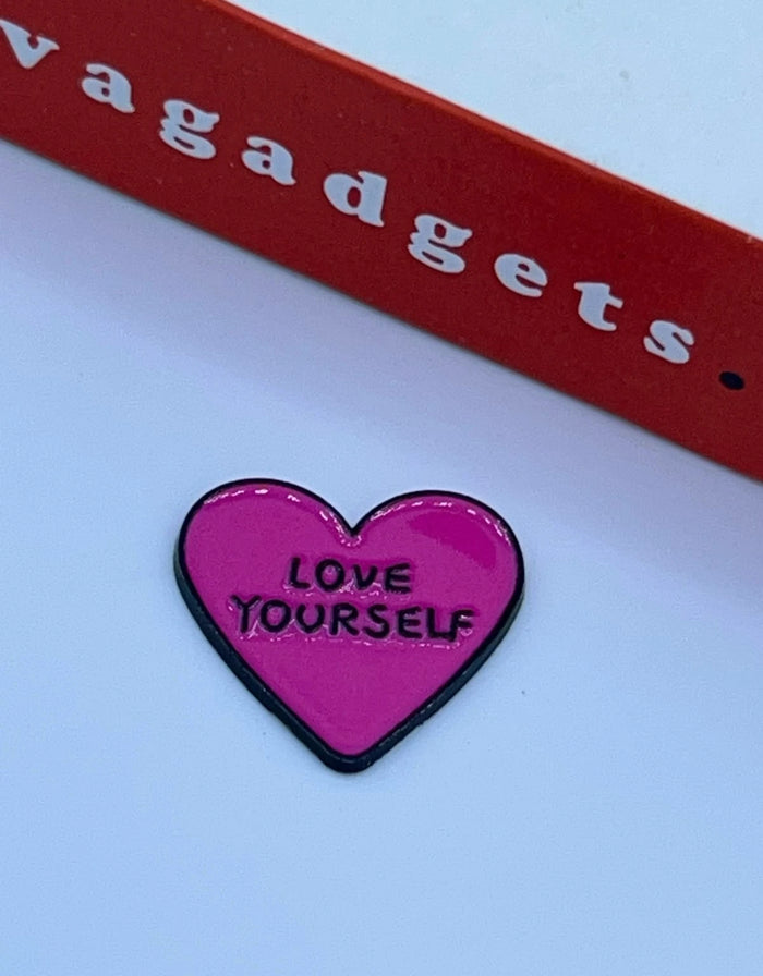 Love Yourself Metal Sticker