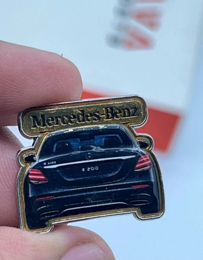 Mercedes Metal Sticker