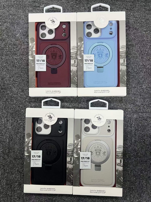 Santa Barbara Polo Primo MagSafe Stand Case 17/18 Pro Max