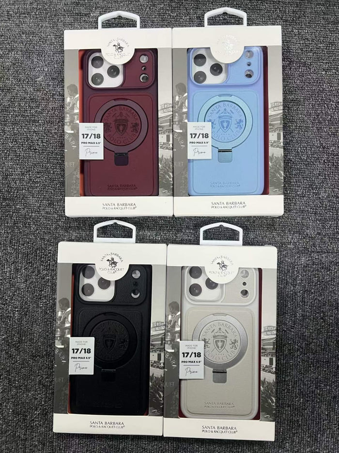 Santa Barbara Polo Primo MagSafe Stand Case 17/18 Pro Max