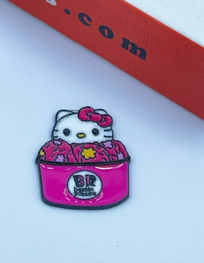 Hello Kitty X Baskin Robbin Metal Sticker