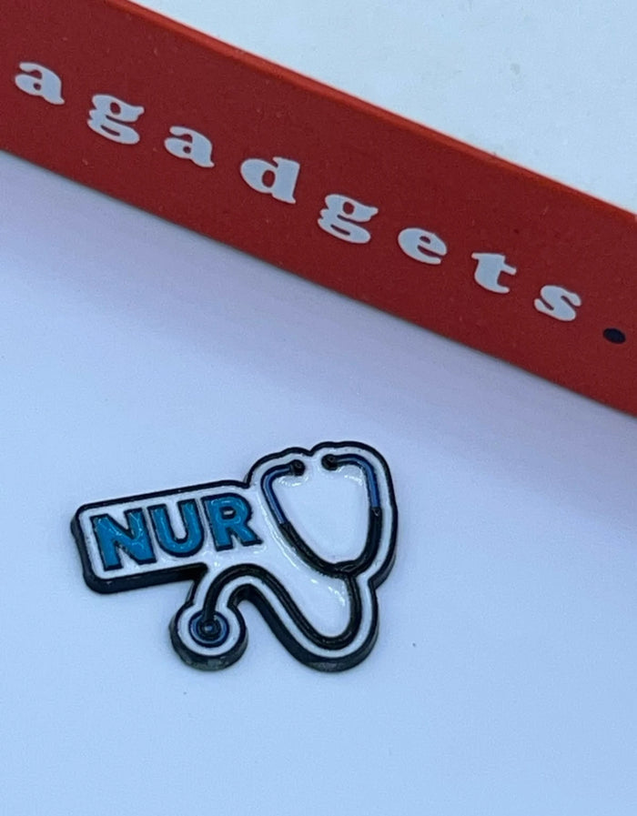 Stethoscope Metal Sticker