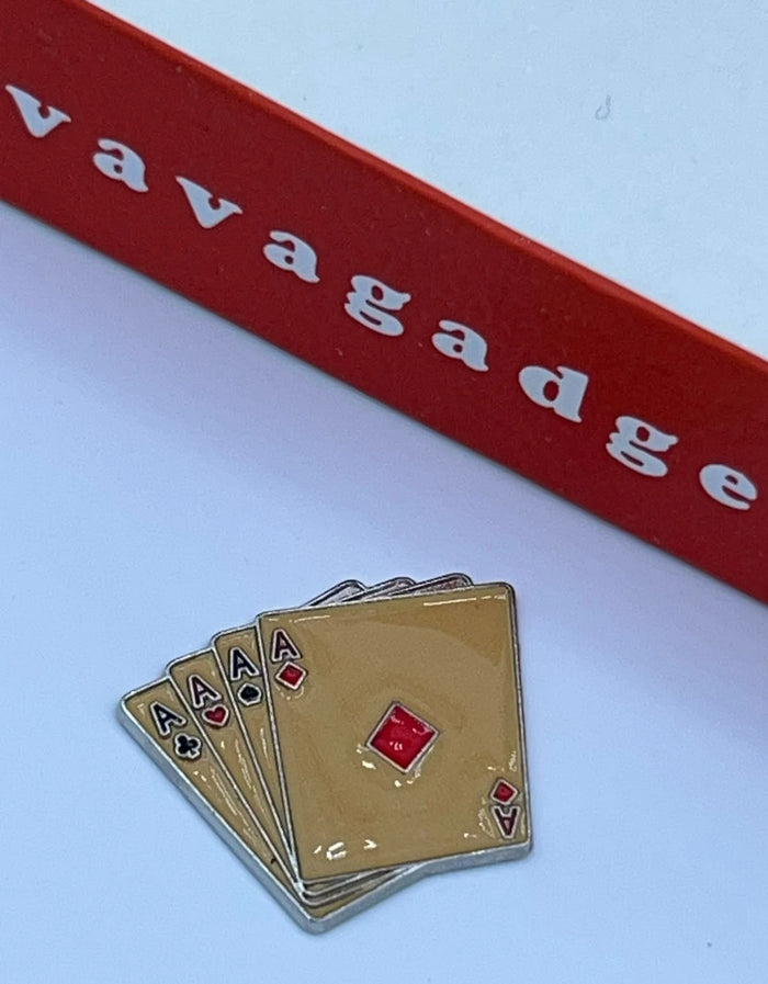 Solitaire Metal Sticker